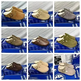 Birkenstock Boston Soft Footbed Comfortable Closed-Toe Slippers-2955  