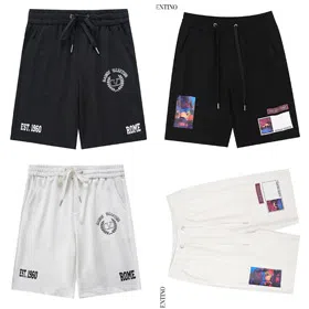Valentino Elastic Waist Straight Leg Shorts-4910  